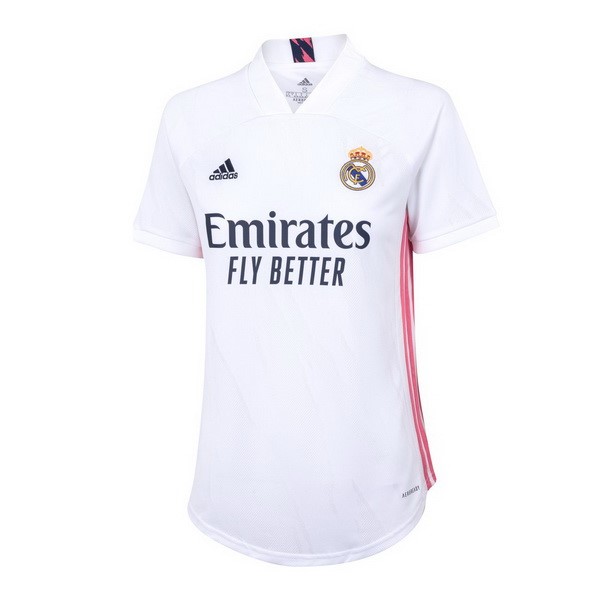 Camiseta Real Madrid 1ª Mujer 2020-2021 Blanco